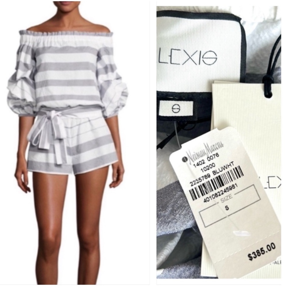 Alexis NWT Cold Shoulder Romper - Picture 2 of 9